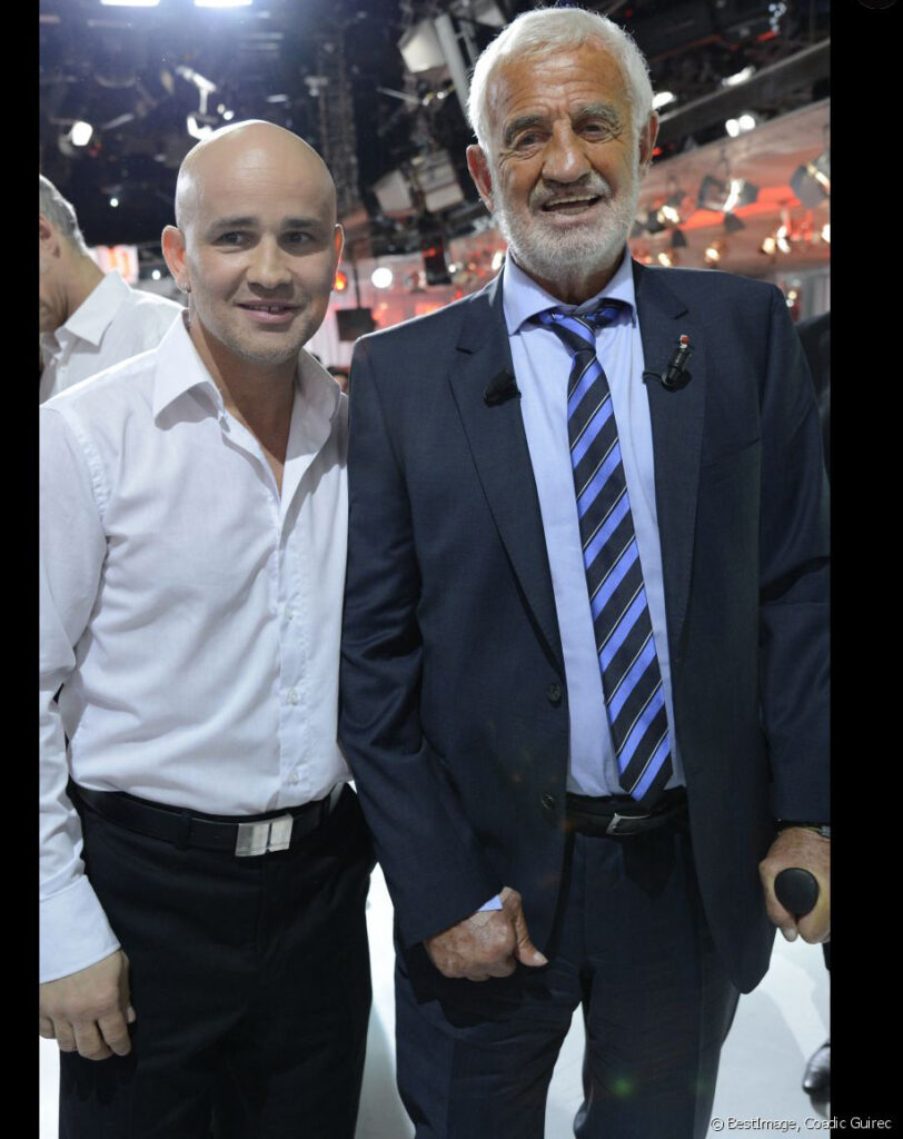 Rachid Ferrache et Jean Paul Belmondo