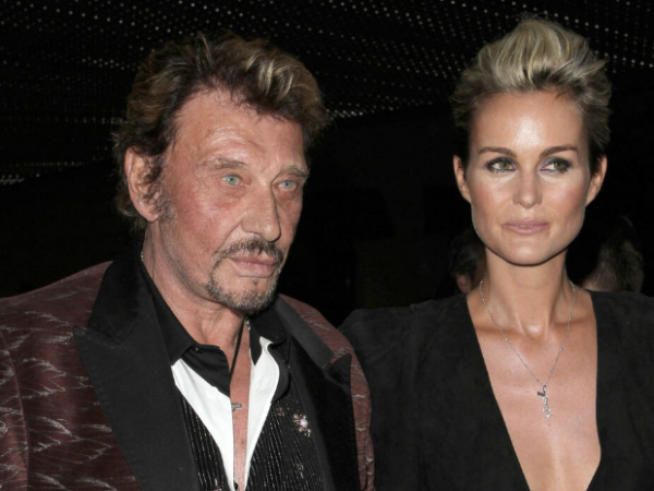 Johnny Hallyday et Laetiticia Hallyday
