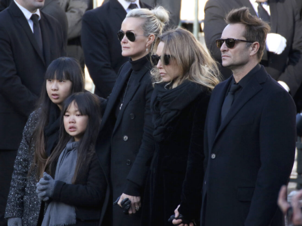 Laeticia Hallyday, Laura Smet, David Hallyday