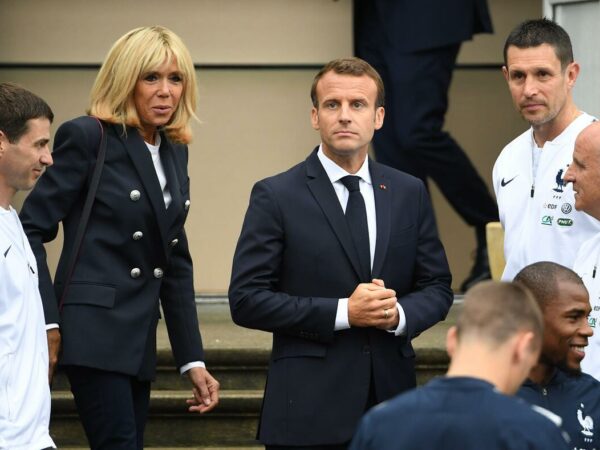 Emmanuel et Brigitte Macron