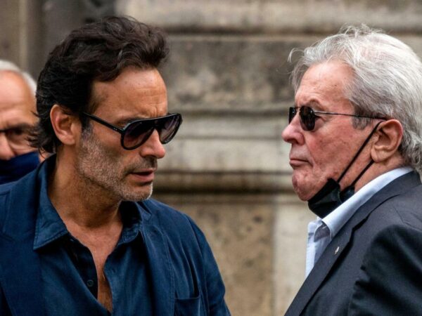 Alain et Anthony Delon