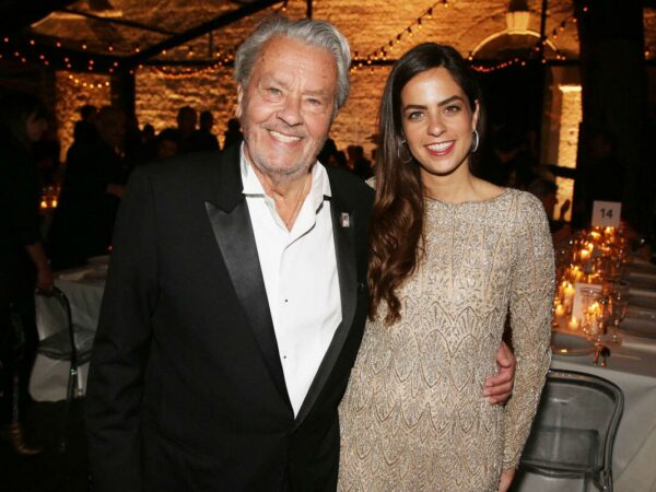 Alain et Anouchka Delon